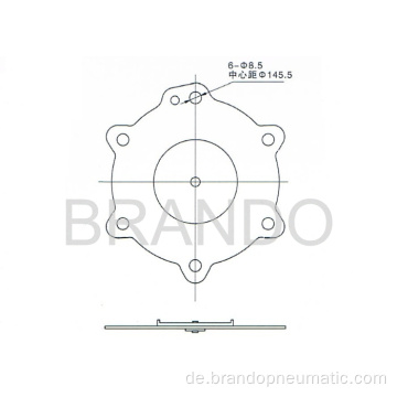 ASCO-Pulse Ventil SCG353A050 Repair Kit Membran